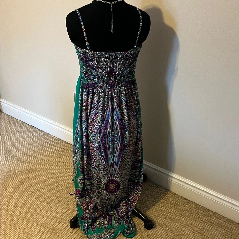 INDIA BOUTIQUE Sun Dress Swim Coverup Maxi Dress - Picture 3 of 9